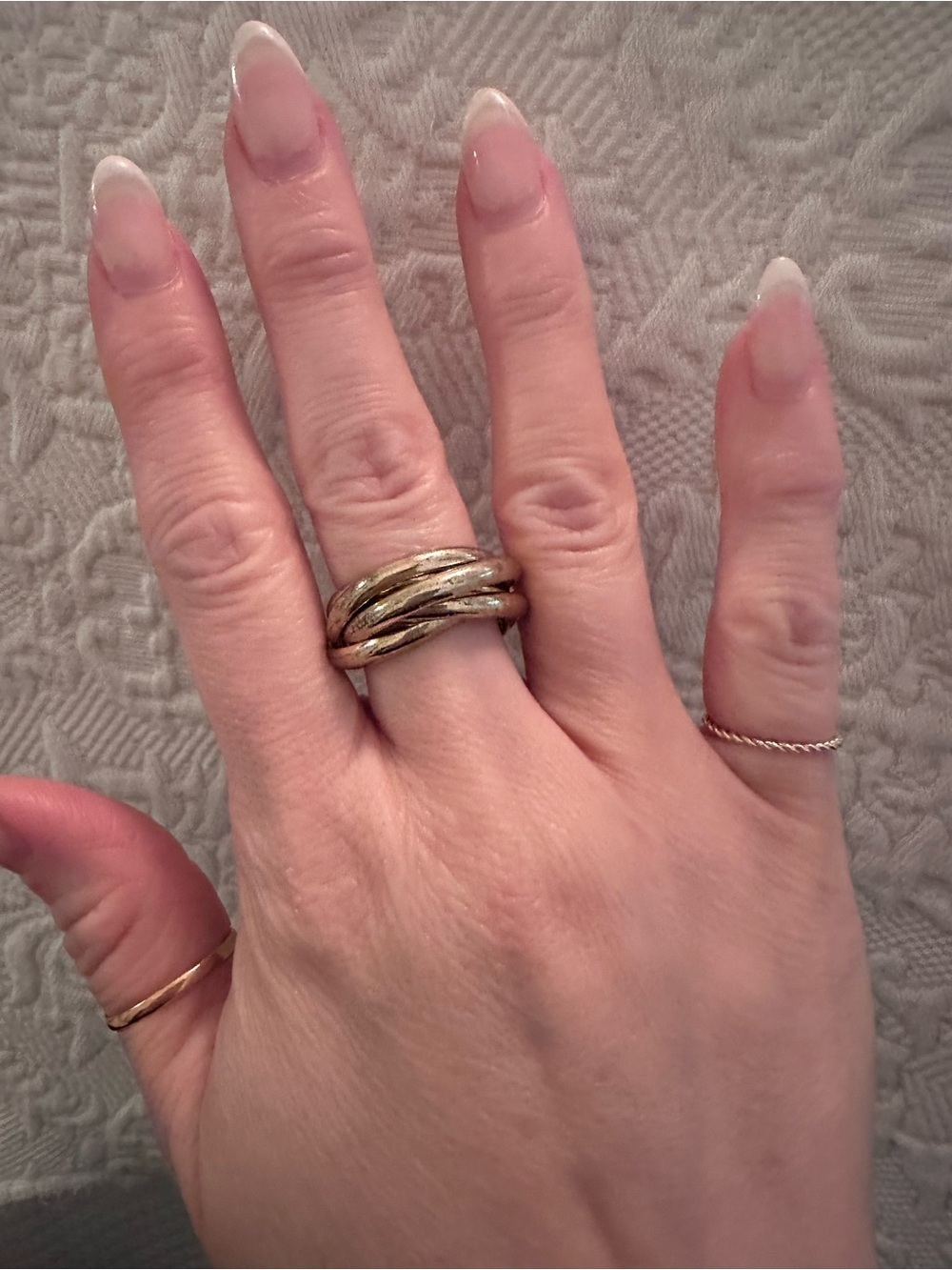 Banana Republic | Gold Tone Woven Ring | 7 - Picture 2 of 2